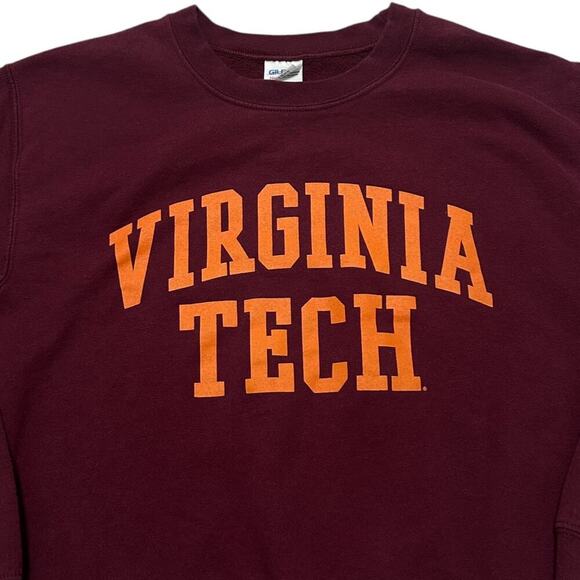 Virgina Tech Basic Block Crewneck Sweater - Picture 2 of 3